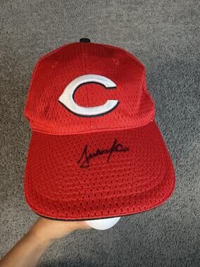 Cincinnati Reds Hat Cap Strap Back Mens One Size Red MLB Baseball BWM Global